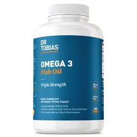 Dr. Tobias Huile de Poisson Omega 3 2000mg gélules molles avant