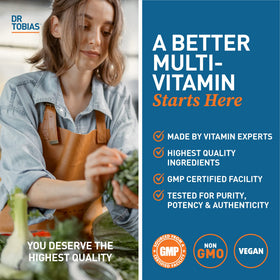 Dr. Tobias Multivitamines Adultes comprimés avec fruits et légumes