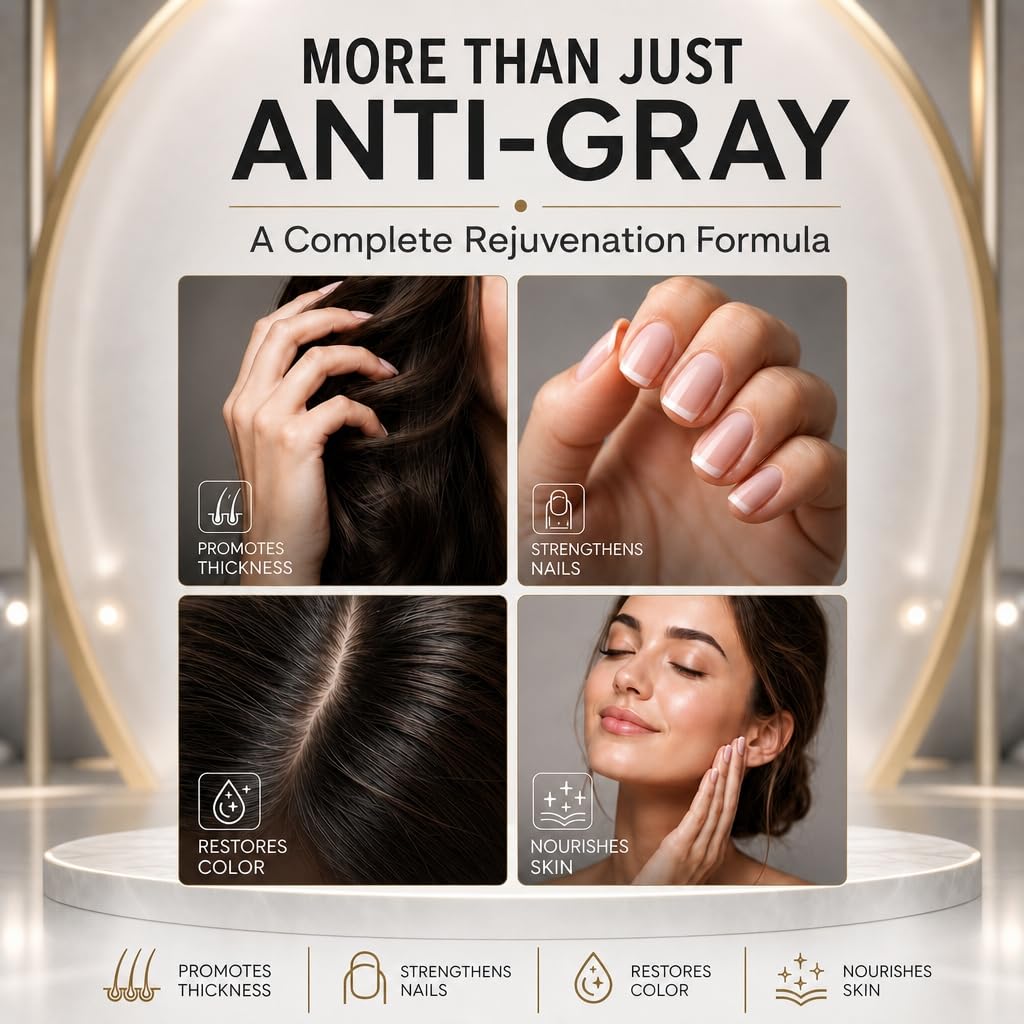 DR VITAMIN SOLUTIONS Anti Cheveux Gris boite ouverte