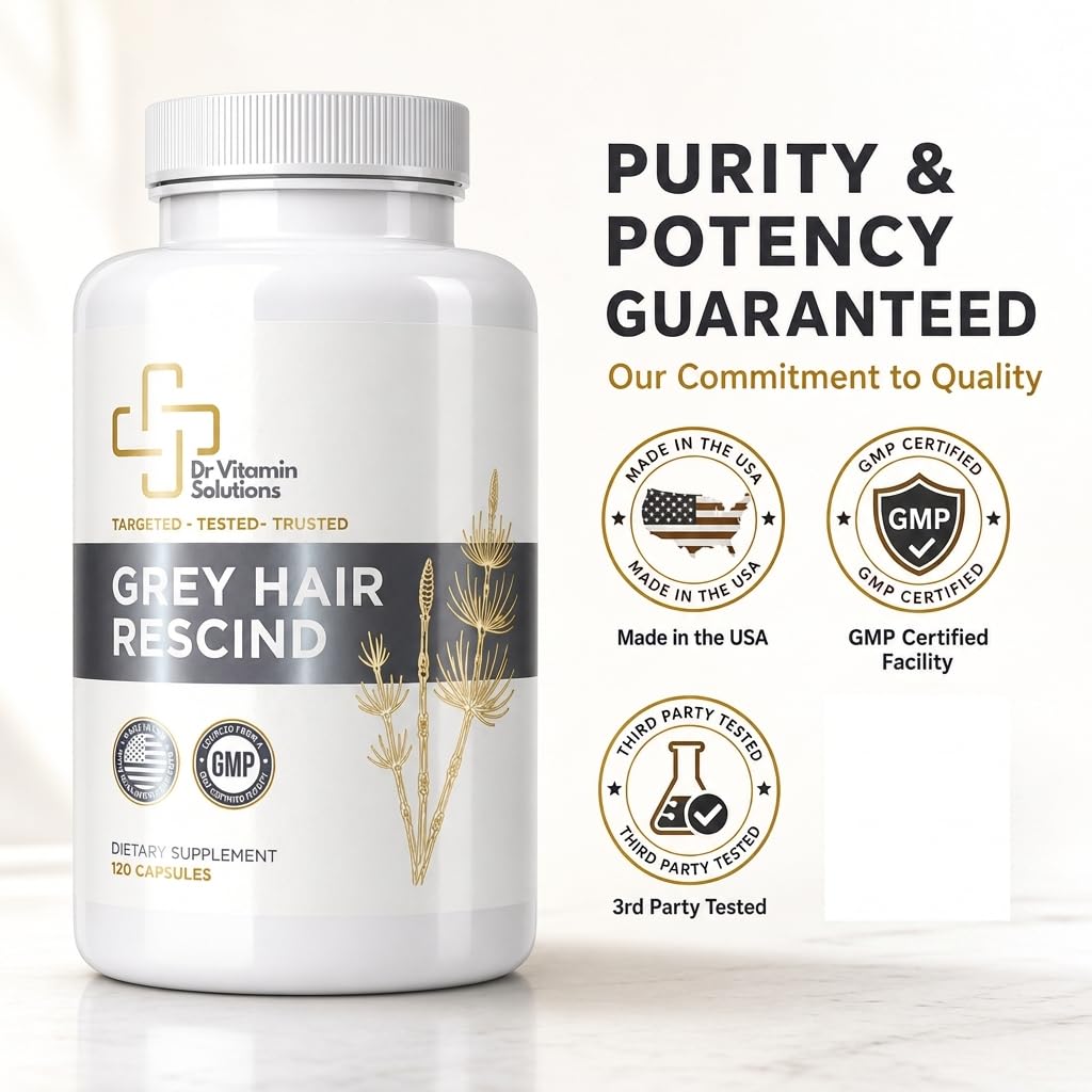 DR VITAMIN SOLUTIONS Anti Cheveux Gris ingrédients principaux