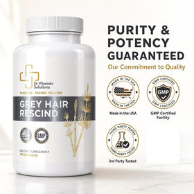 DR VITAMIN SOLUTIONS Anti Cheveux Gris ingrédients principaux