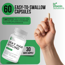 DR VITAMIN SOLUTIONS Compléments Alimentaires Anti-Âge 60 Capsules côté gauche