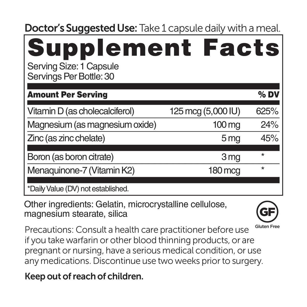 DR.WHITAKER BeyonD3 complément alimentaire, boîte et capsules