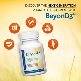 DR.WHITAKER BeyonD3, informations nutritionnelles sur l'emballage