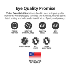 DR.WHITAKER Vision Essentials Ultra capsule ouverte