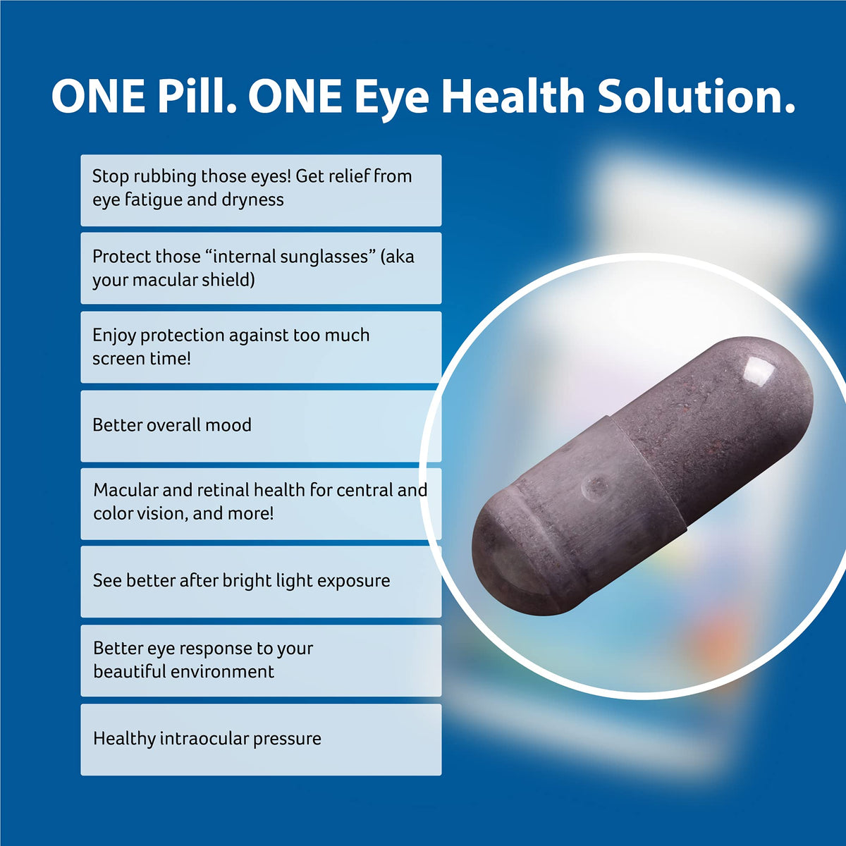 DR.WHITAKER Vision Essentials Ultra côté de l'emballage