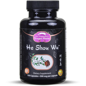 Dragon Herbs He Shou Wu 100 capsules vue de face