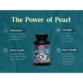 Dragon Herbs Poudre de Perle Capsules - contenu des capsules