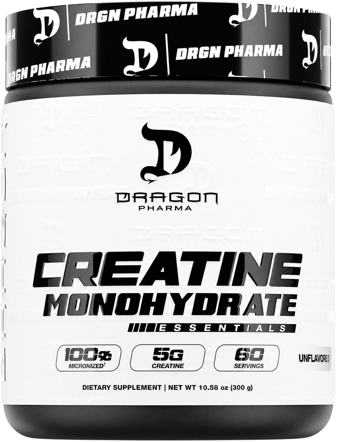 DRAGON PHARMA Créatine Monohydrate 360g vue avant