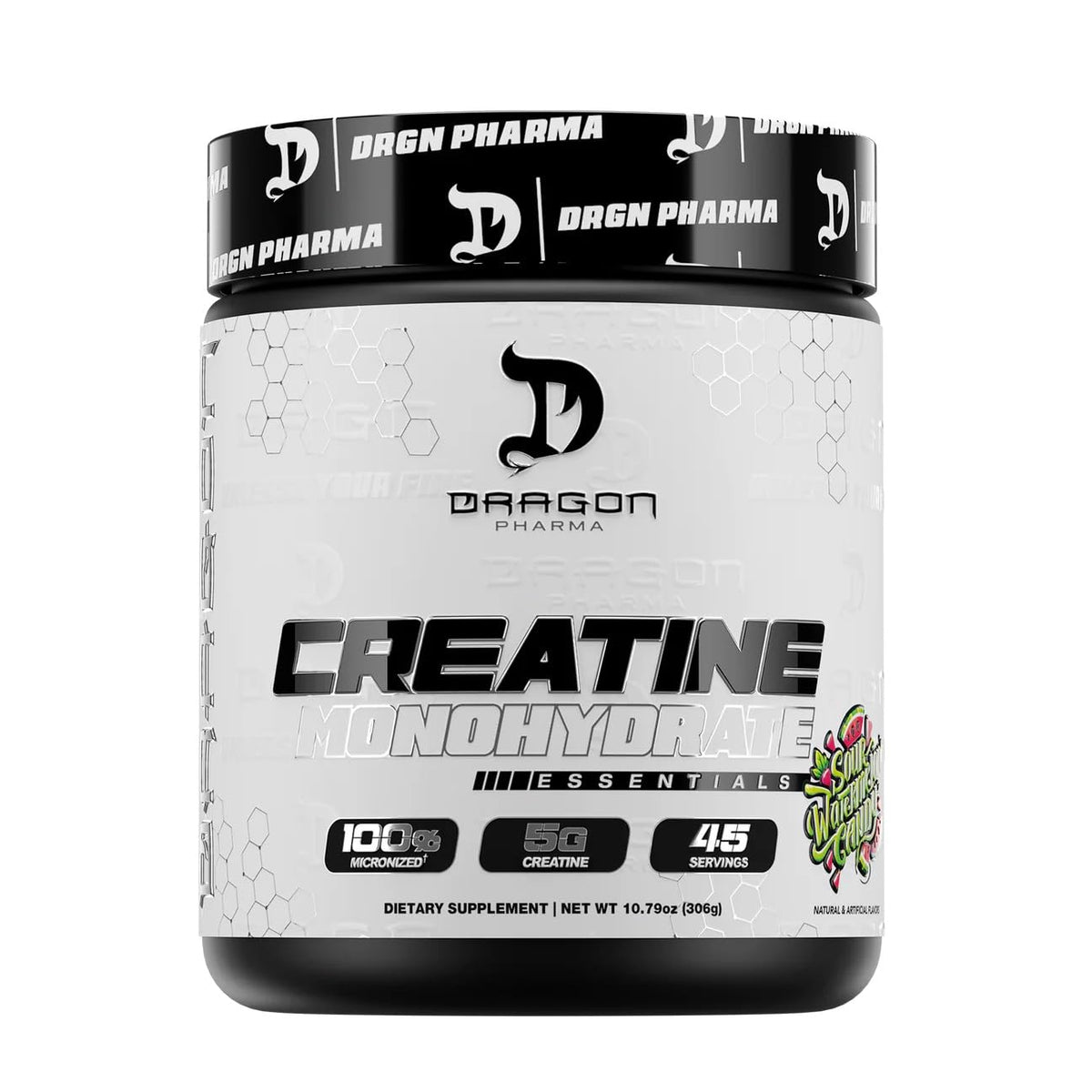 DRAGON PHARMA Créatine Monohydrate 381g vue avant