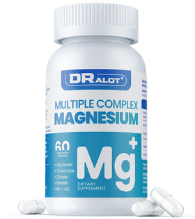 Dralot Nutrition Complément Alimentaire Magnésium 400mg 60 Capsules Végétales