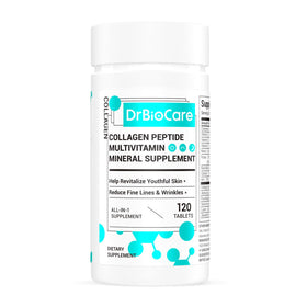 DrBioCare Collagène Peptides 120 comprimés côté avant