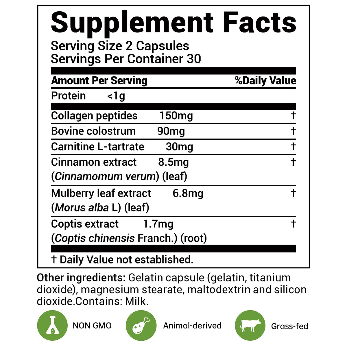 DrBioCare Complément Alimentaire Collagène L-Carnitine 60 Capsules avec d'autres produits