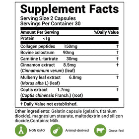 DrBioCare Complément Alimentaire Collagène L-Carnitine 60 Capsules avec d'autres produits