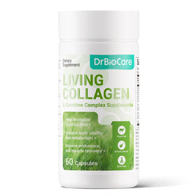 DrBioCare Complément Alimentaire Collagène L-Carnitine 60 Capsules vue de face