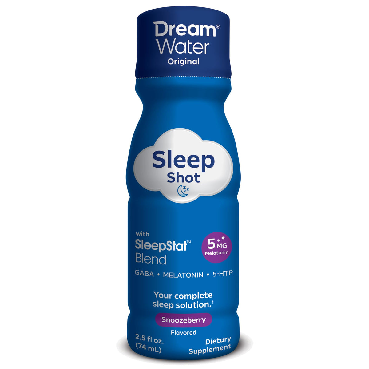 Dream Water Shots de Sommeil - Goût Snoozeberry