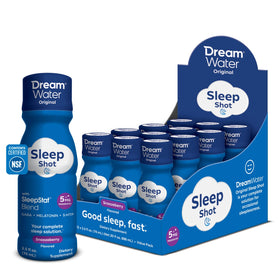 Dream Water Sommeil 12 shots liquides goût Snoozeberry