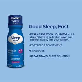 Dream Water Sommeil Shot 12 unités dans l'emballage