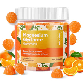 DREAVIO Gummies de Magnésium Glycinate 600mg, pot de 90 gummies