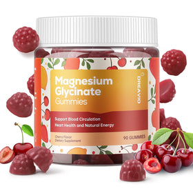 DREAVIO Gummies de Magnésium Glycinate 600mg, vue avant de la bouteille
