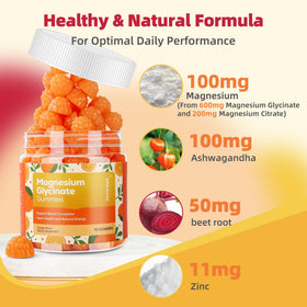 DREAVIO Gummies de Magnésium Glycinate, présentation des gummies