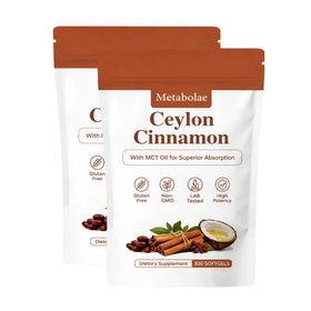 DRECILOR Capsules de Cannelle de Ceylan 300 Softgels, vue avant
