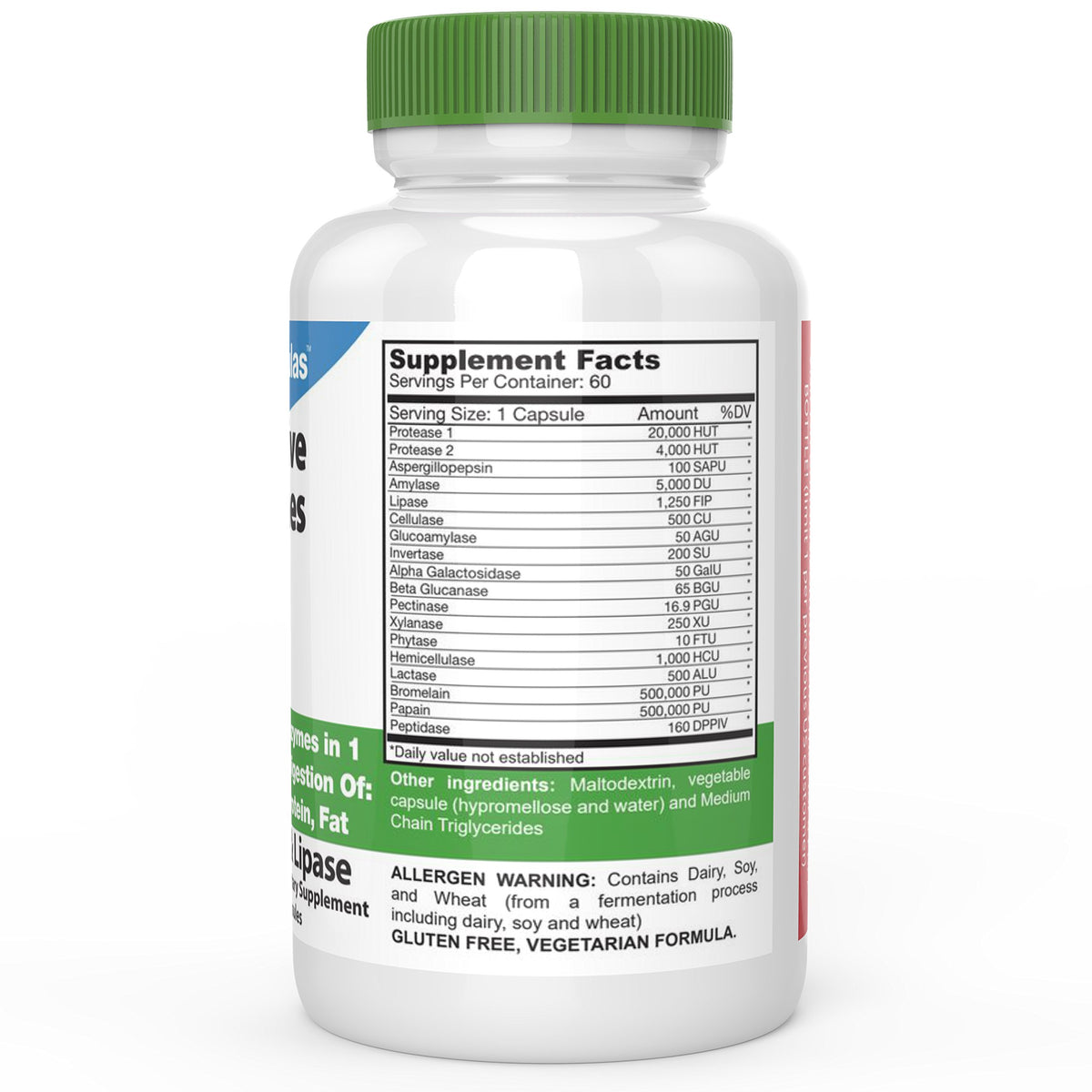 DrFormulas Enzymes daily capsules végétariennes