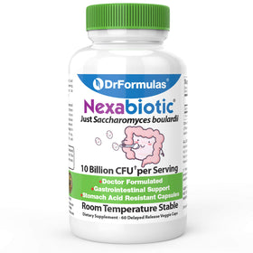 DrFormulas Saccharomyces Boulardii 60 capsules front view