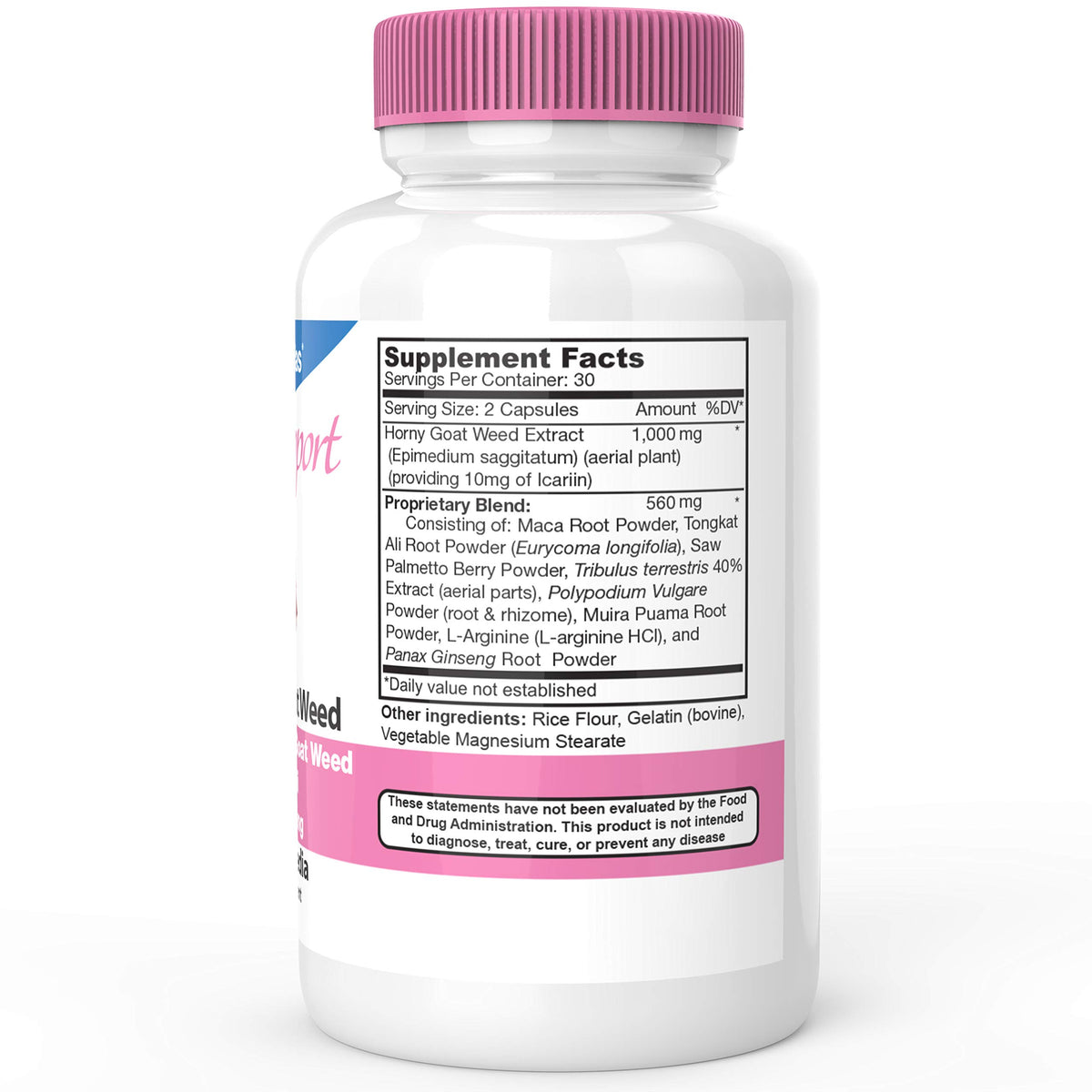 DrFormulas Support Libido Femme 60 comprimés côté