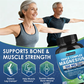 DRFOSTER Complexe de Magnésium Triple 500mg gélules ouvertes