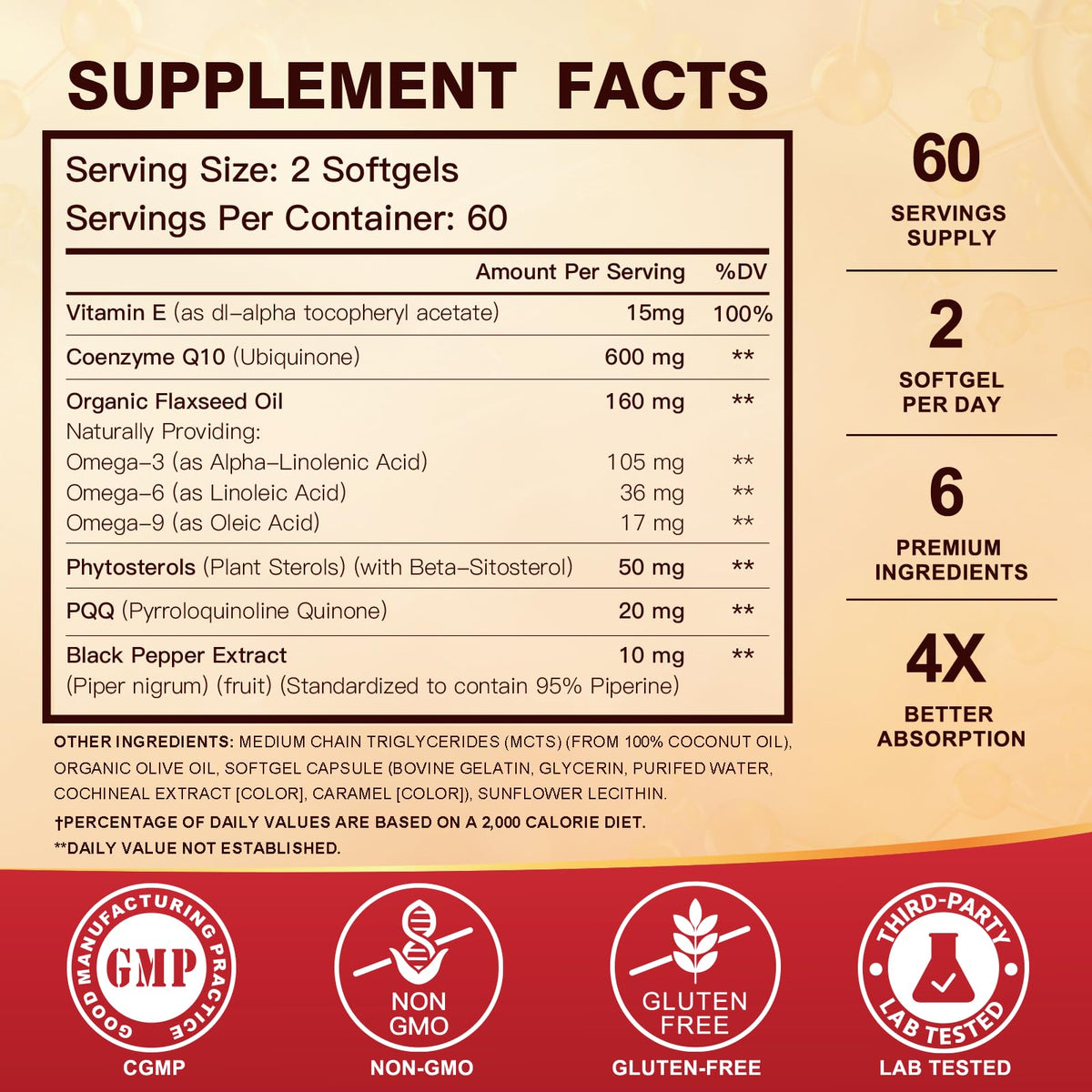 DRFOSTER CoQ10 600 mg gélules sur fond neutre