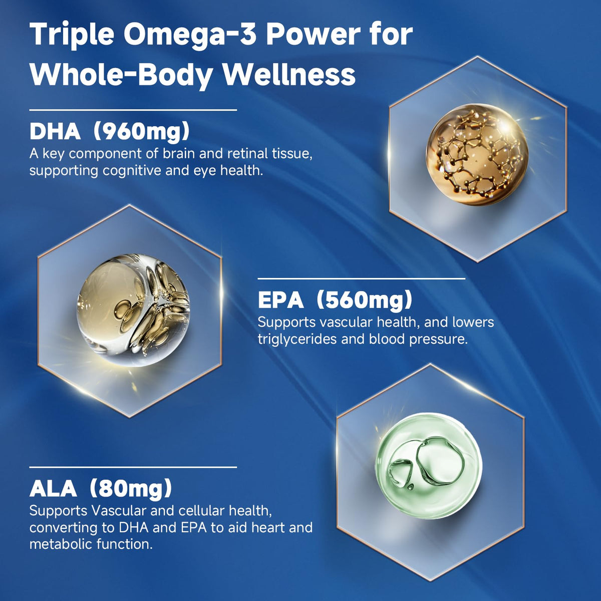 DRFOSTER Huile de Poisson Omega-3 2000mg gélules ouvertes