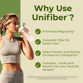 DrNatura Unifiber poudre mélangée dans un yaourt