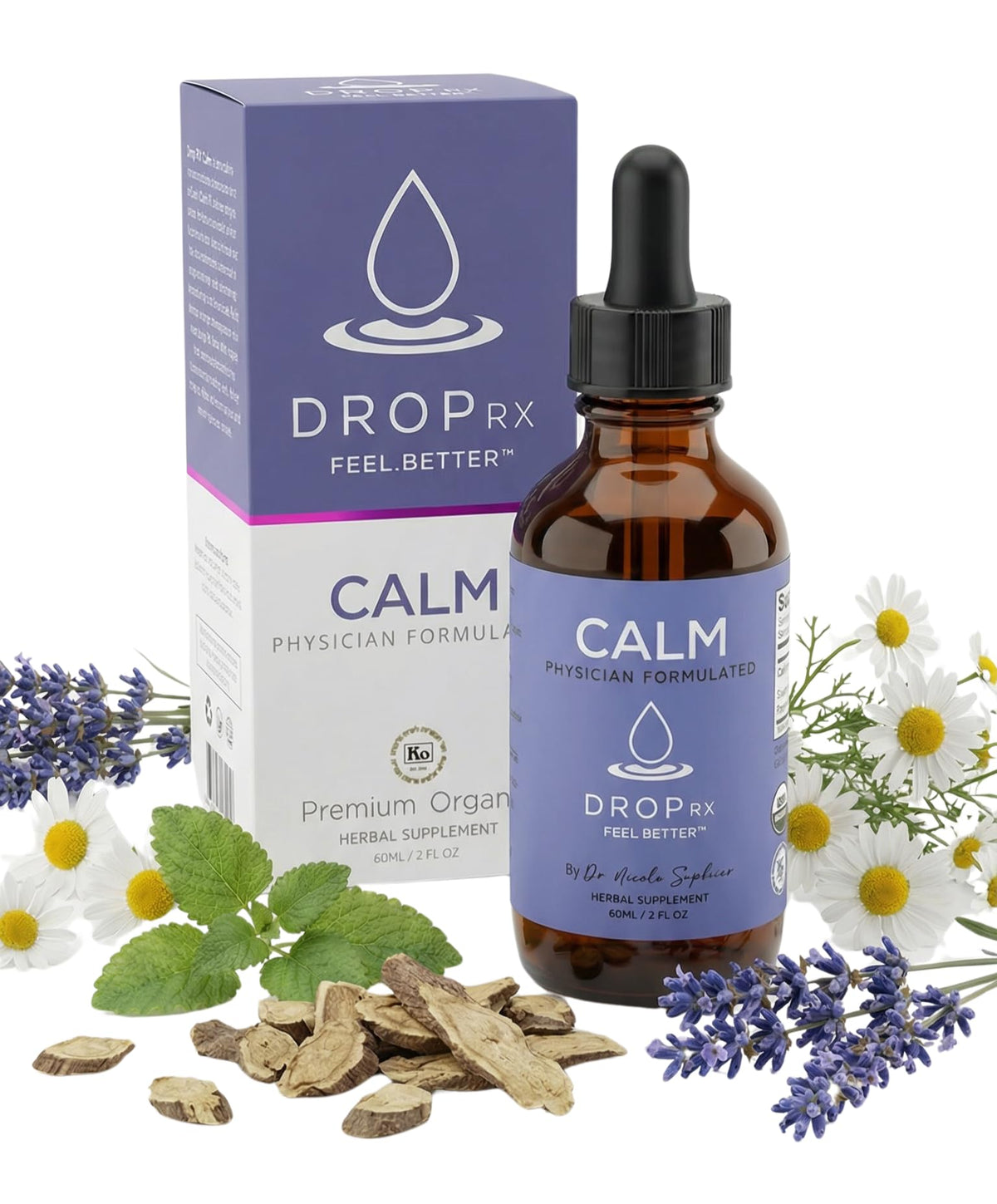 DropRx Calm 60 ml flacon avec goutteur