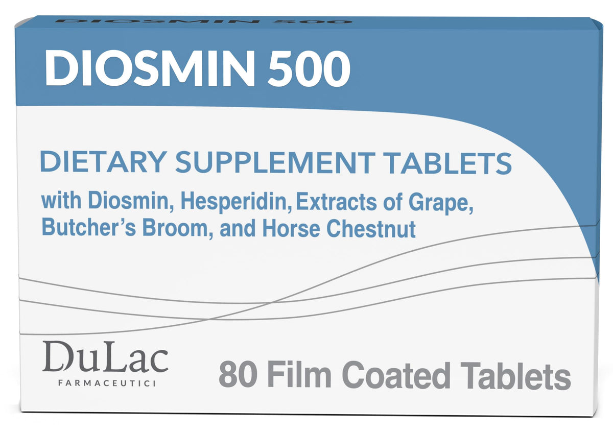 DULÀC Diosmin 500mg 80 comprimés boîte avant