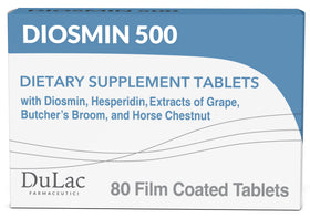 DULÀC Diosmin 500mg 80 comprimés boîte avant