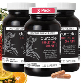 Durable Complément Alimentaire Riz Rouge 1 600 mg - vue de face