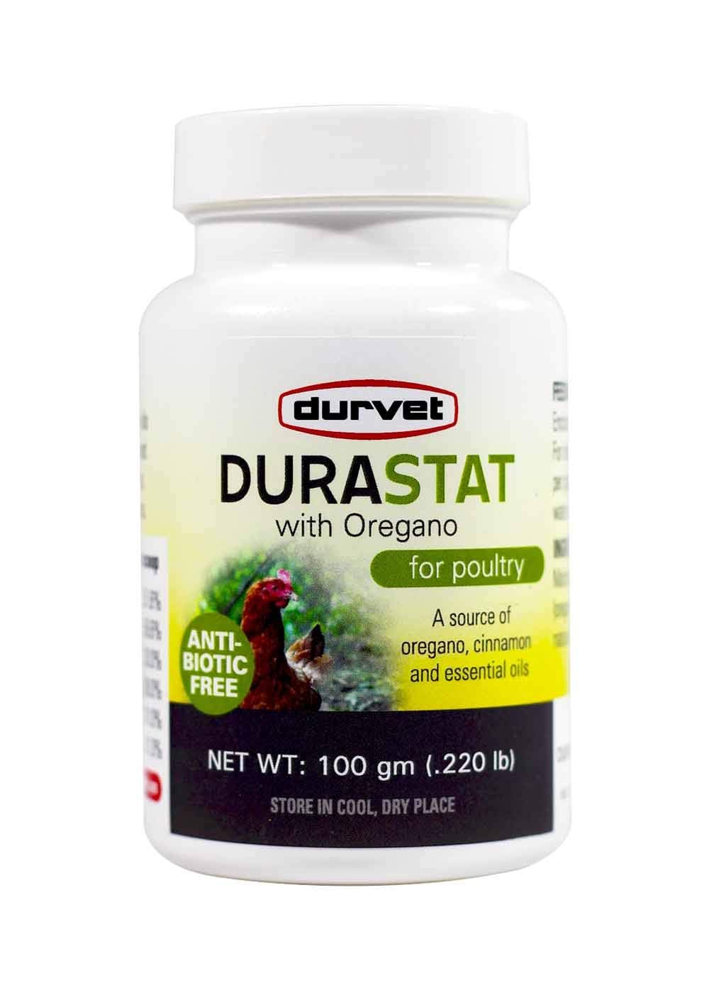 Durvet DuraStat avec Origan 100g vue de face avec emballage