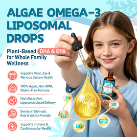 duwhot Algue Liposomale Omega 3 Vegan 400 mg DHA 50 mg EPA en utilisation