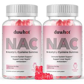 duwhot Gommes NAC 600mg vue de face avec emballage