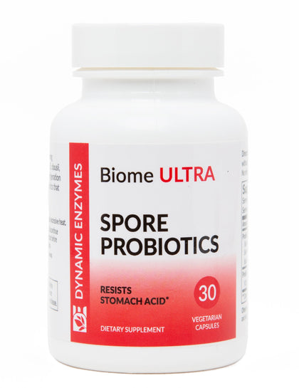 Dynamic Enzymes Biome Ultra Probiotique 30 capsules vue avant