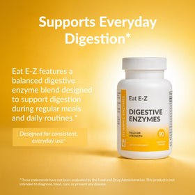 Dynamic Enzymes Eat E-Z flacon de 90 capsules