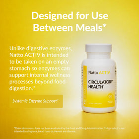 Dynamic Enzymes Natto ACTIV capsules végétariennes