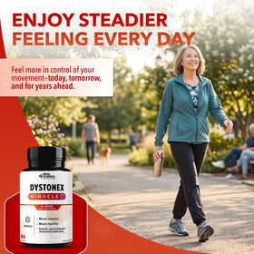 Dystonex, capsules dans une main
