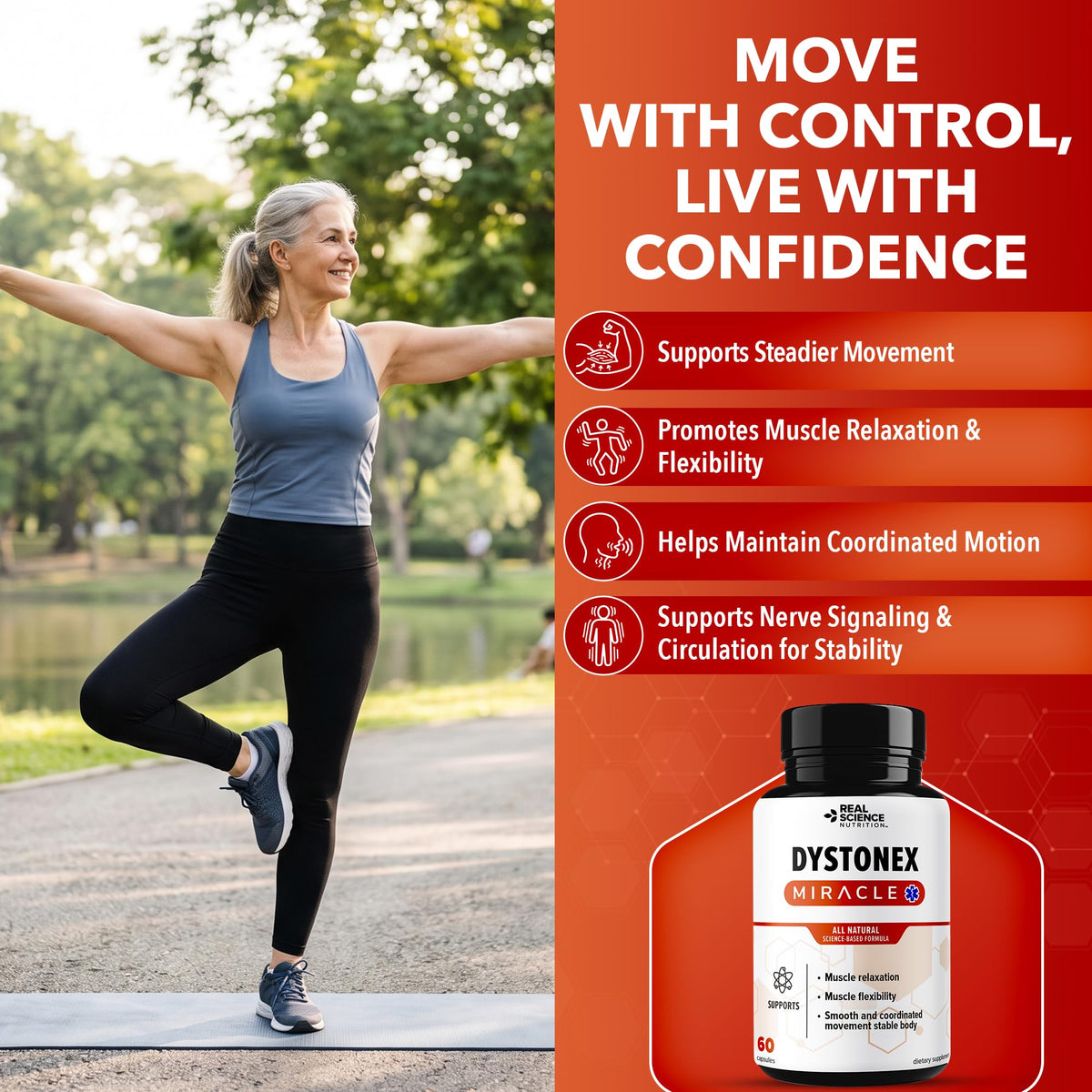 Dystonex, capsules en vue de près