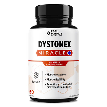 Dystonex de Real Science Nutrition, flacon de 60 capsules