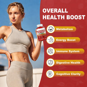 Dytiva Bloom Gummies Berberine 2000mg avec ingrédients visibles