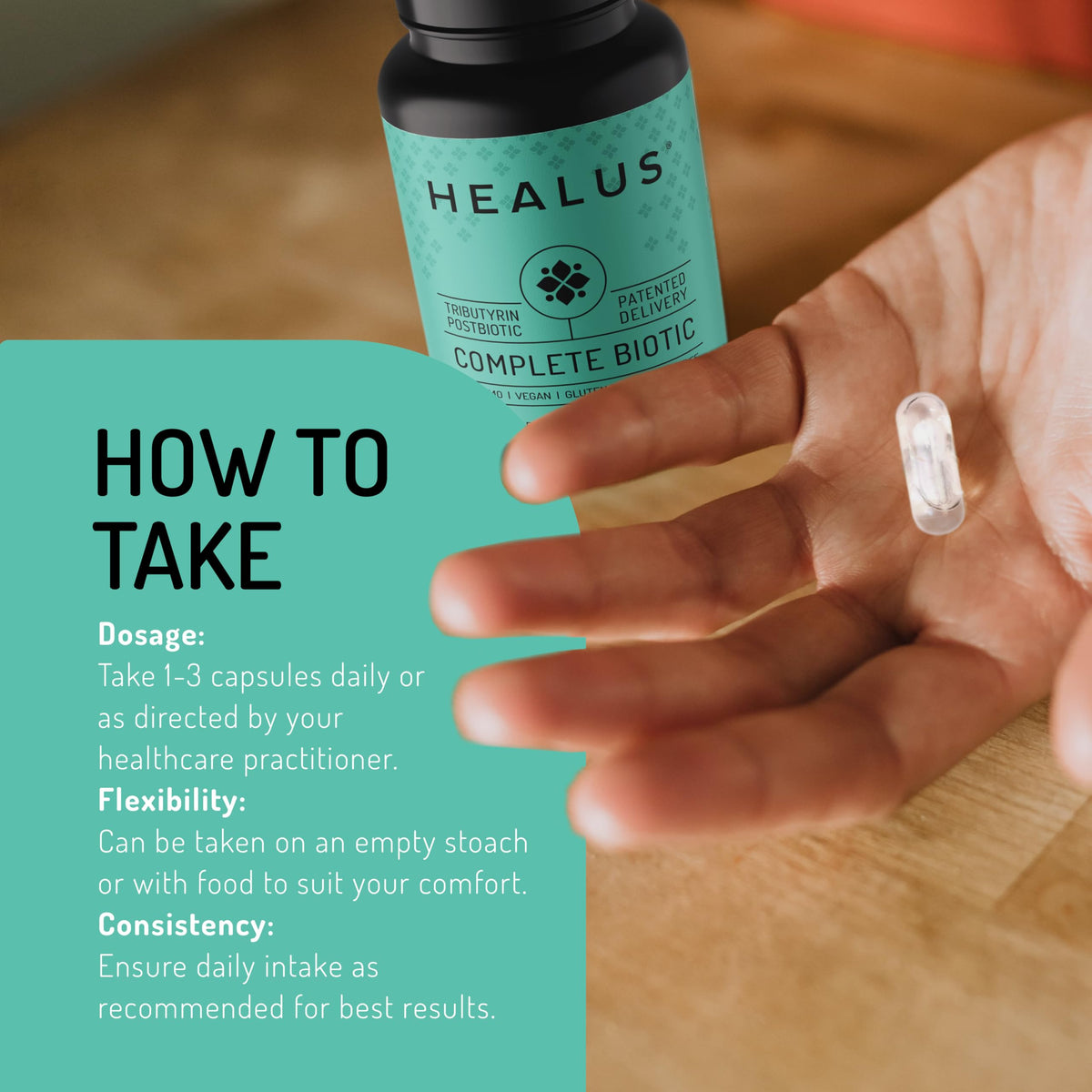E-book guide sur le Tributyrin inclus avec Healus