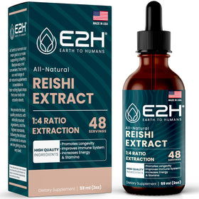 E2H Complément Alimentaire Champignon Reishi 60 ml avant