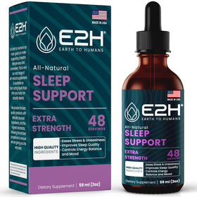 E2H Complément Alimentaire Sommeil 60ml avec étiquette visible
